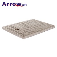 High quality sleep soft sleep well thin mattress pad for hotel