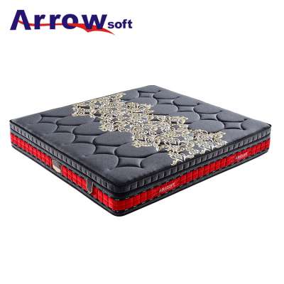 Knitted fabric Spain style memory foam bed mattress