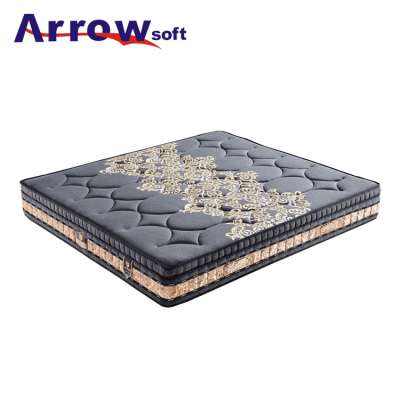 Natural latex independent pocket spring orthopedic mattress