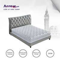 Indian style home furniture bedroom full regular foam mattress