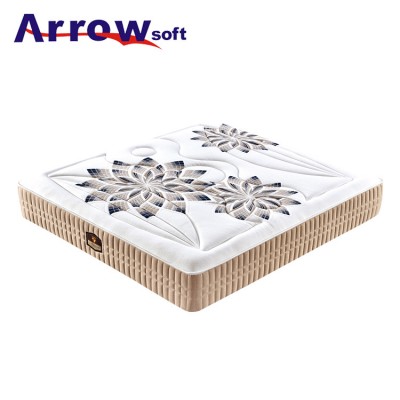 Factory wholesale euro super king inner pocket spring cool gel memory sponge foam folding thin trifold mattress