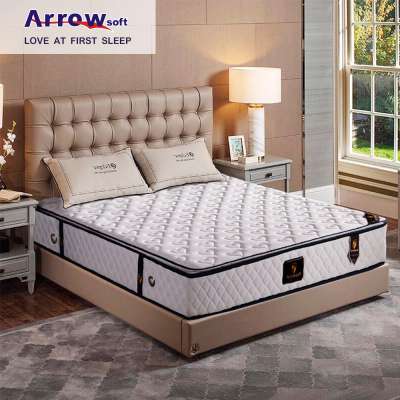 OEM and ODM Red memory foam rolled mattress