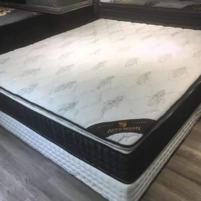 Hotel 5 Star Luxury PillowTop Pocket Spring Mattress For Sale